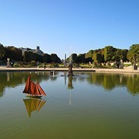 Baignade au jardin